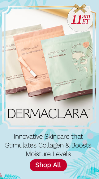 324-458, 324-459, 324-460 | DermaClara - 11am ET | Innovative Skincare that Stimulates Collagen & Boosts Moisture Levels