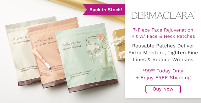 324-458 | Dermaclara 7-Piece Face Rejuvenation Kit