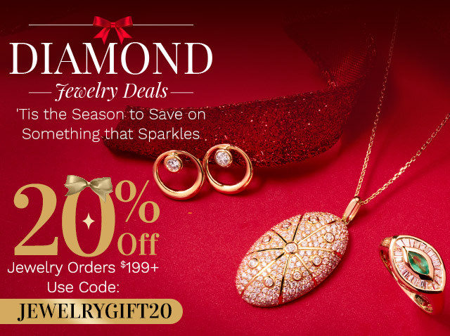 215-466, 215-469, 215-467 Diamond Jewelry Deals | 20% Off Jewelry Orders $199+ with Code: JEWELRYGIFT20 | 'Tis the Season to Save on Something that Sparkles