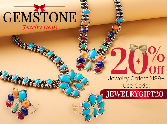 212-963, 212-956 | Gemstone Jewelry Deals | Extra 20% Off Jewelry Orders $199+ with Code: JEWELRYGIFT20