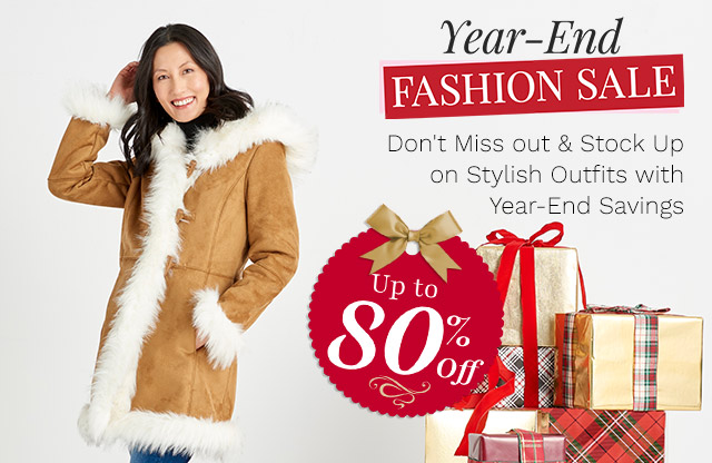 755-538, 754-534 | Up to 80% Off | Don't Miss out & Stock Up on Stylish Outfits with Year-End Savings