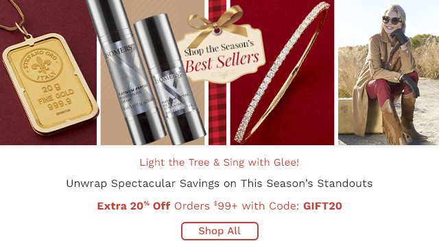 Shop the Season's Best-Sellers | Light the Tree & Sing with Glee