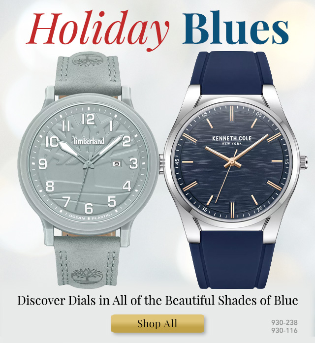 930-238, 930-116 | Discover Dials in All of the Beautiful Shades of Blue