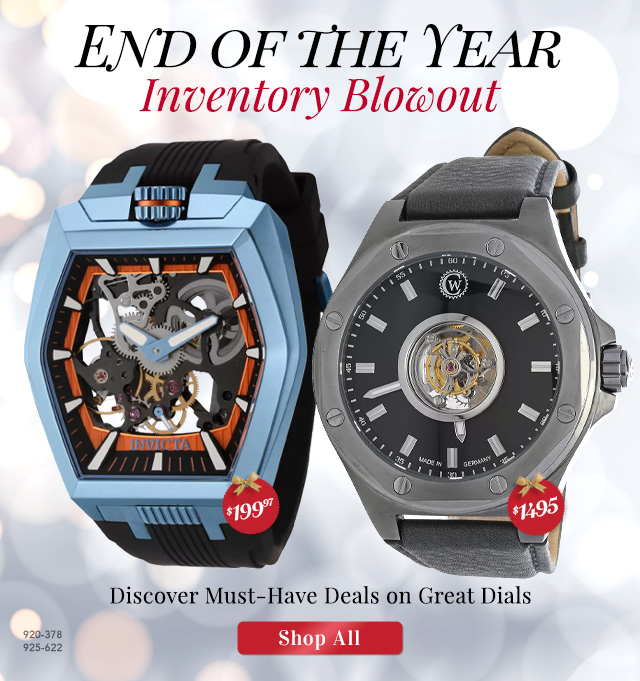 920-378, 925-622 | End-of-Year Inventory Blowout