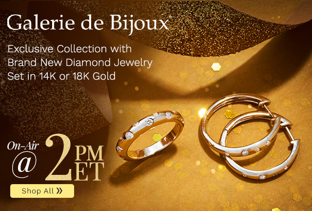 215-855, 215-853 | Galerie de Bijoux - 2pm ET   | Exclusive Collection with Brand New Diamond Jewelry Set in 14K or 18K Gold