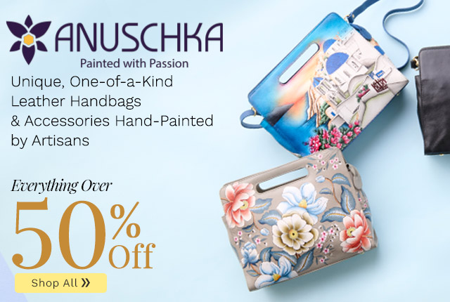 772-840 | Anuschka | Everything Over 50% Off | Unique, One-of-a-Kind Leather Handbags & Accessories Hand-Painted by Artisans