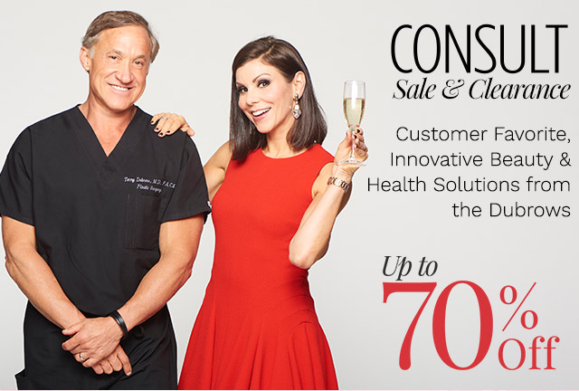 Consult Sale & Clearance  | Up to 70% Off | Customer Favorite, Innovative Beauty & Health Solutions from the Dubrows