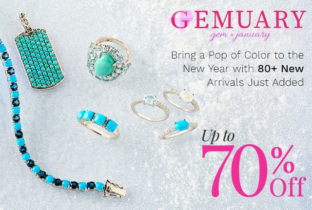 Gemuary Up to 70% Off | Bring a Pop of Color to the New Year with 80+ New Arrivals Just Added