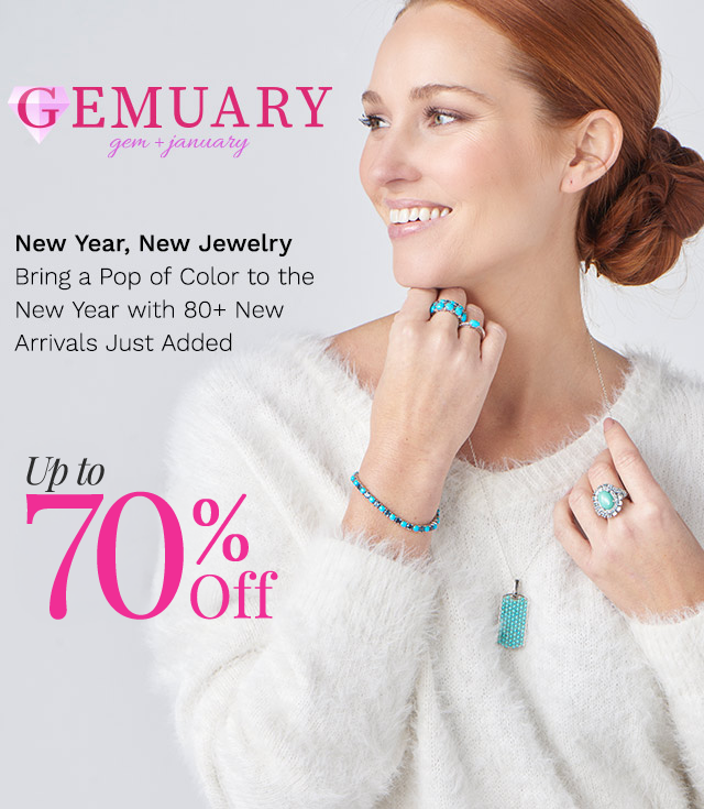 210-185, 210-189, 210-196, 210-192, 210-190  | Up to 65% Off | New Year, New JewelryBring a Pop of Color to the New Year with 80+ New Arrivals Just Added