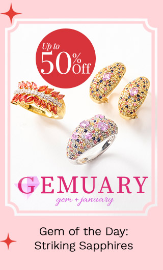 212-373, 212-372 | Gemuary Up to 50% Off | Gem of the Day: Striking Sapphires