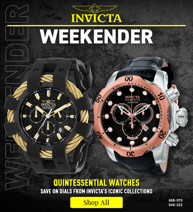 668-070, 646-322 | Quintessential Invicta Watches