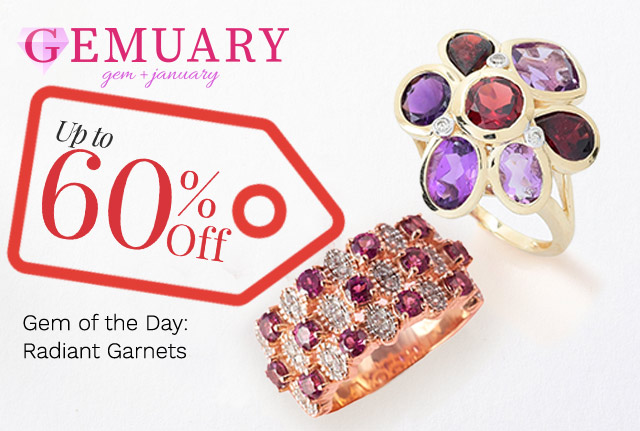 204-922, 211-801 | Gemuary Up to 60% Off | Gem of the Day: Radiant Garnets