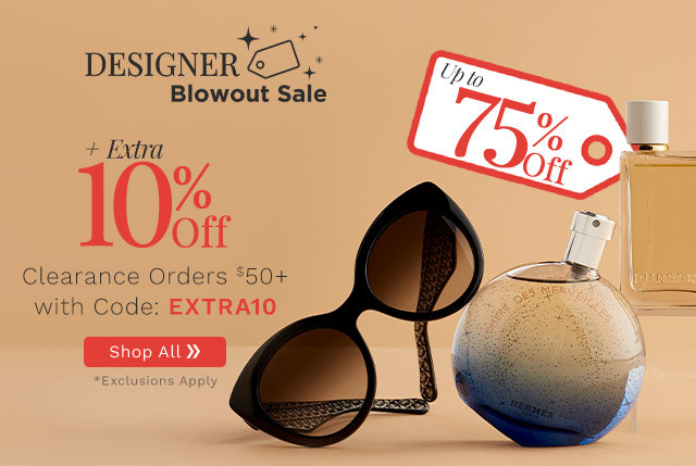 324-337, 324-340, 324-331, 776-317 | Designer Blowout Sale Up to 75% Off + Extra 10% Off Clearance Orders $50+ with: EXTRA10