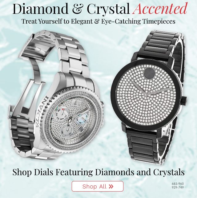 683-960, 929-749 | Treat Yourself to Elegant & Eye-Catching Timepieces