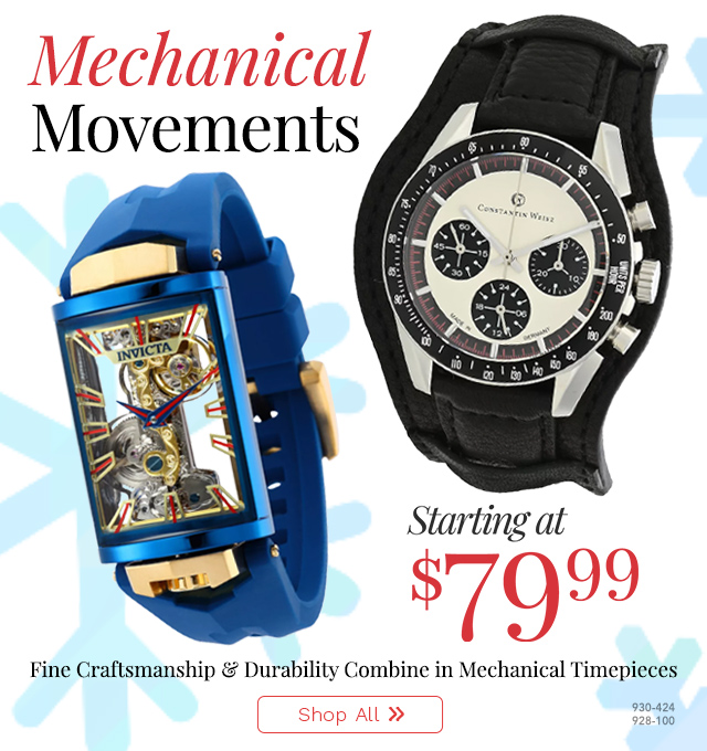 930-424, 928-100 | Mechanical Movements starting at $79.99