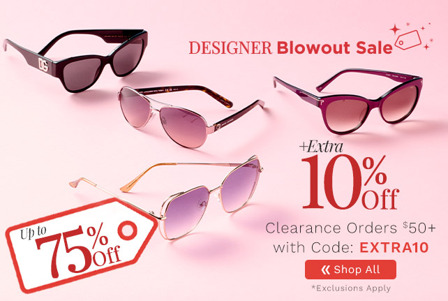 776-195, 775-898, 776-055 Designer Blowout Sale | Up to 75% Off | Plus Extra 10% Off Clearance Orders $50+ with Code: EXTRA10 *Exclusions Apply