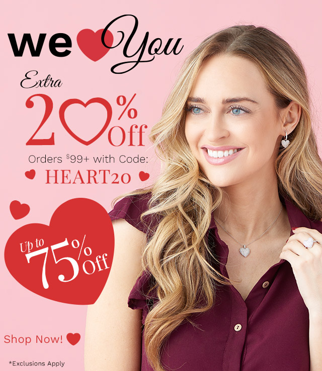 216-241, 216-239, 216-245 | We Heart You Event Up to 75% Off Plus Extra 20% Off Orders $99+ with Code: HEART20 Ends Tomorrow @ 11:59pm ET