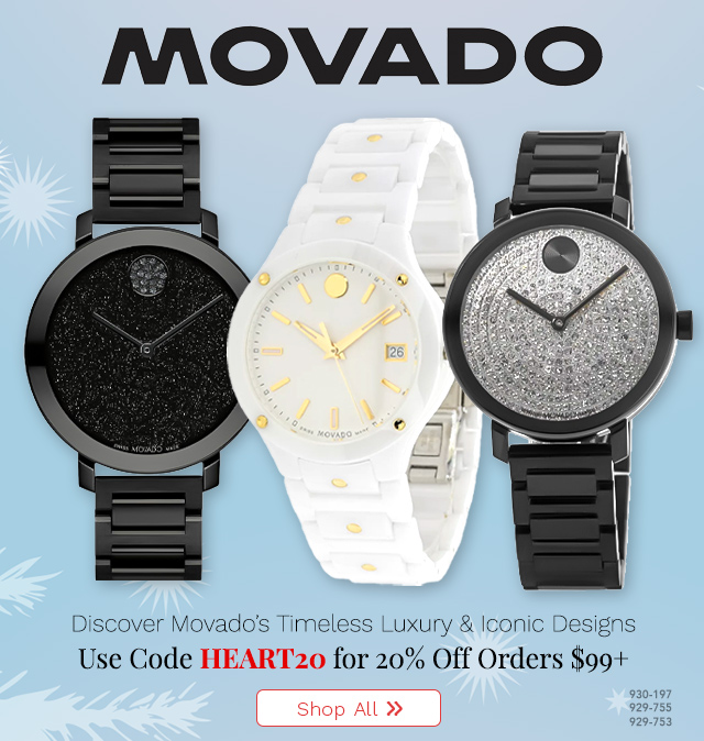 930-197, 929-755, 929-753 | Use Code HEART20 for 20% Off Orders $99+