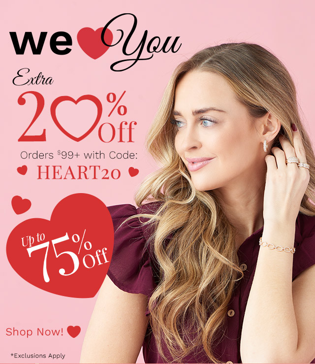 216-246, 216-243, 216-240, 216-242 We Heart You Event | Up to 75% Off Plus Extra 20% Off Orders $99+ with Code: HEART20 Ends Tonight @ 11:59pm ET