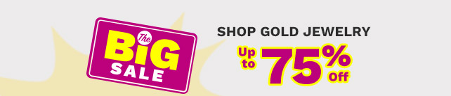 The BIG Sale | Shop Gold Jewelry Up to 75% Off