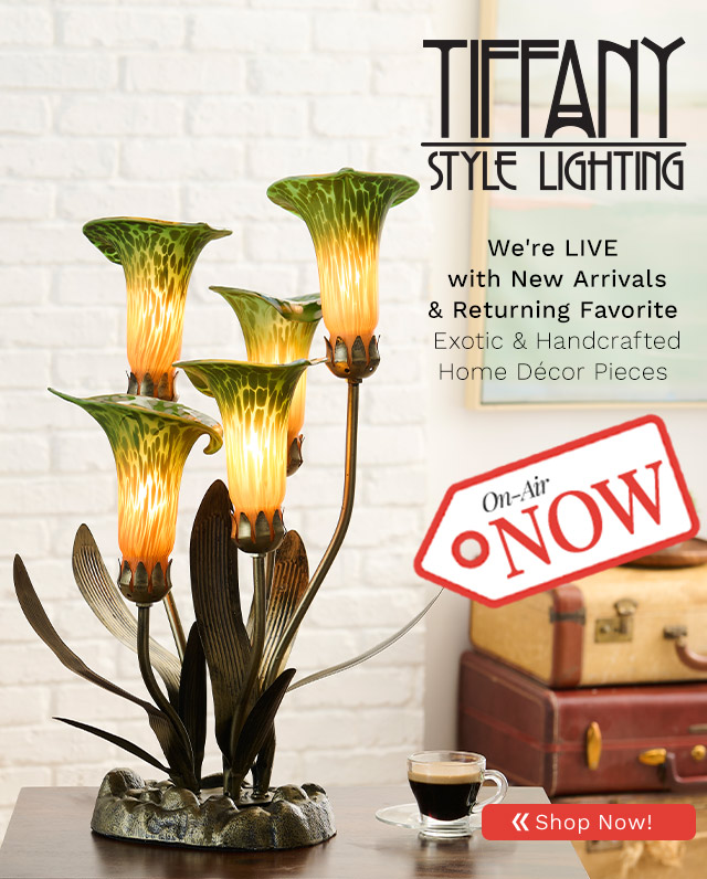 524-913 | Tiffany-Style Lighting - New Arrivals On-Air Now