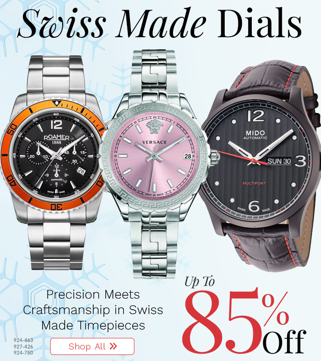 924-463, 927-426, 924-750 | Swiss Made Up to 85% Off