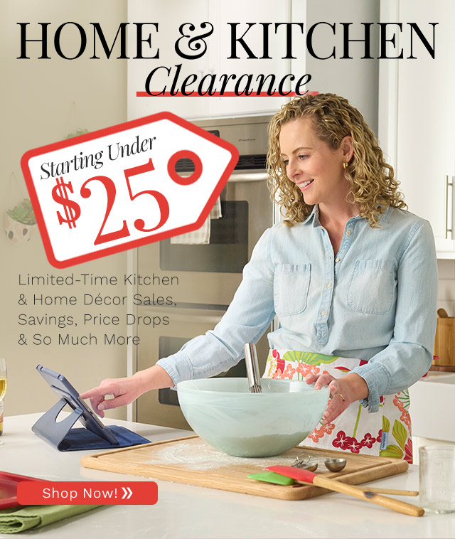 Home & Kitchen Clearance Starting Under $25