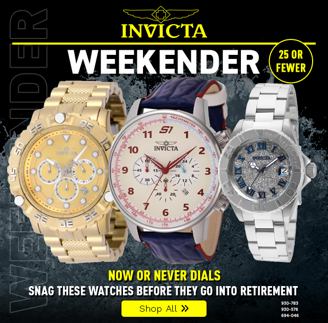 930-783, 930-576, 694-046 | Snag These Watches Before They Go Into Retirement