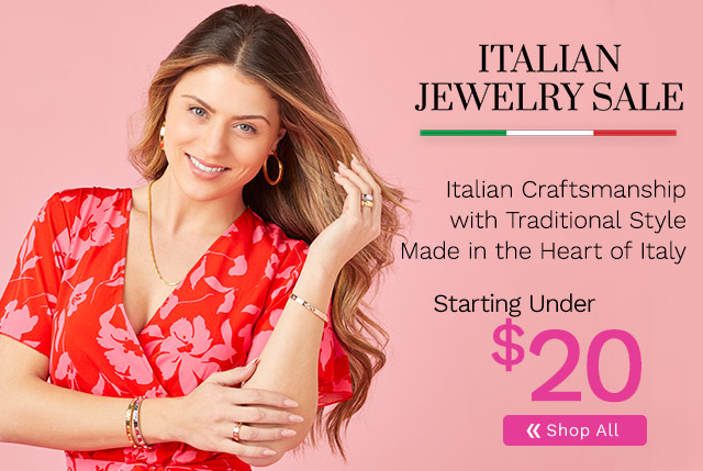 208-737, 201-655, 208-738 | Italian Jewelry Sale Starting Under $20