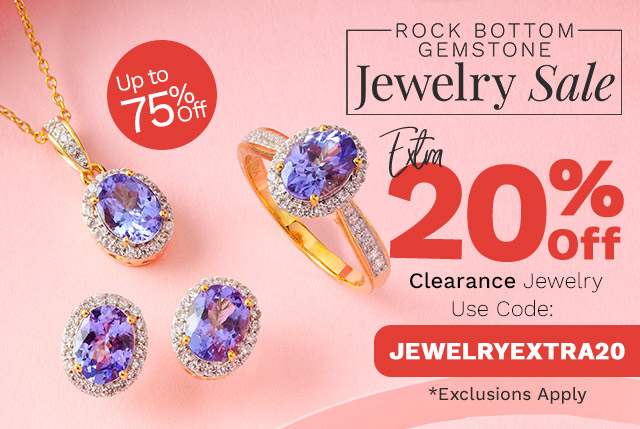 213-028, 213-023, 213-030 | Rock Bottom Gemstone Jewelry Sale Up to 75% Off | Extra 20% Off Clearance Jewelry Use Code: JEWELRYEXTRA20