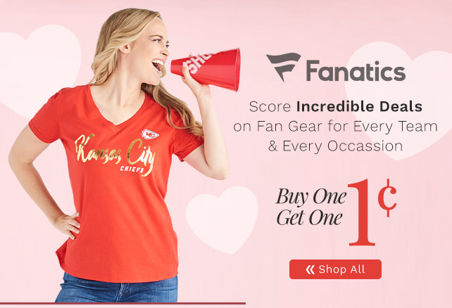 772-879 | Fanatics Buy One, Get One for 1¢