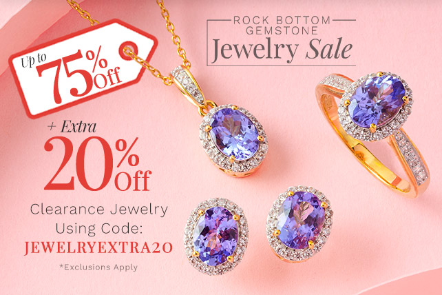 213-028, 213-023, 213-030 | Rock Bottom Gemstone Jewelry Sale Up to 75% Off