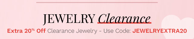 Jewelry Clearance | Extra 20% Off Clearance Jewelry - Use Code: JEWELRYEXTRA20