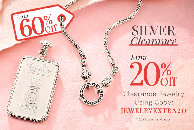 212-344, 213-186 | Silver Clearance Up to 60% Off