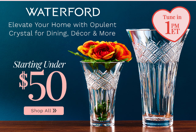 525-004 | Waterford Crystal - Starting Under $50