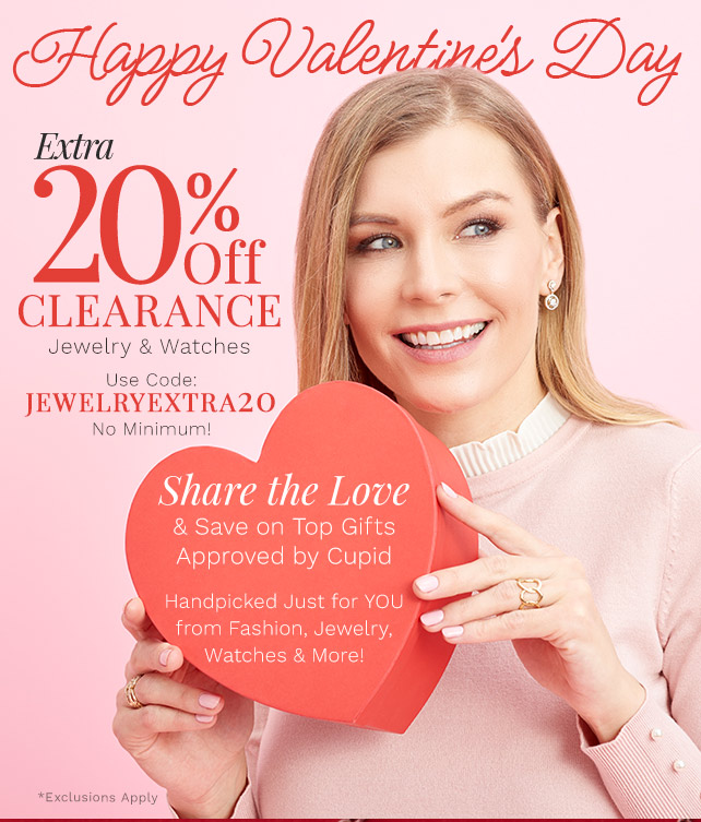 Happy Valentine's Day | Share the Love & Save on Cupid-Approved Gifts