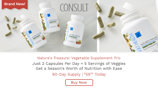 324-593 | Consult Health Nature's Treasure Eat Your Veggies Supplement Trio