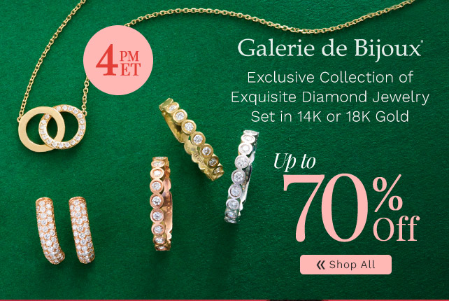 215-080, 215-082, 210-015, 213-938, 214-570 | Galerie de Bijoux Up to 70% Off - 4pm ET