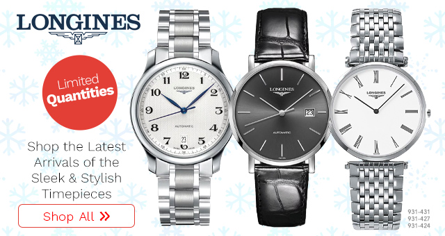 931-431, 931-427, 931-424 | Longines - Limited Quantities