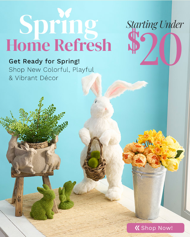 525-126, 522-900, 525-297, 525-295, 525-296, 525-09 | Spring Home Refresh Starting Under $20!