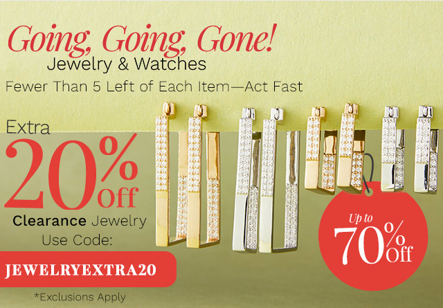 776-284 | Going, Going, Gone! Up to 70% Off