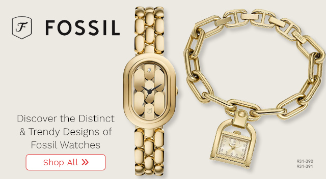 931-390, 931-391 | Discover the Distinct & Trendy Designs of Fossil Watches