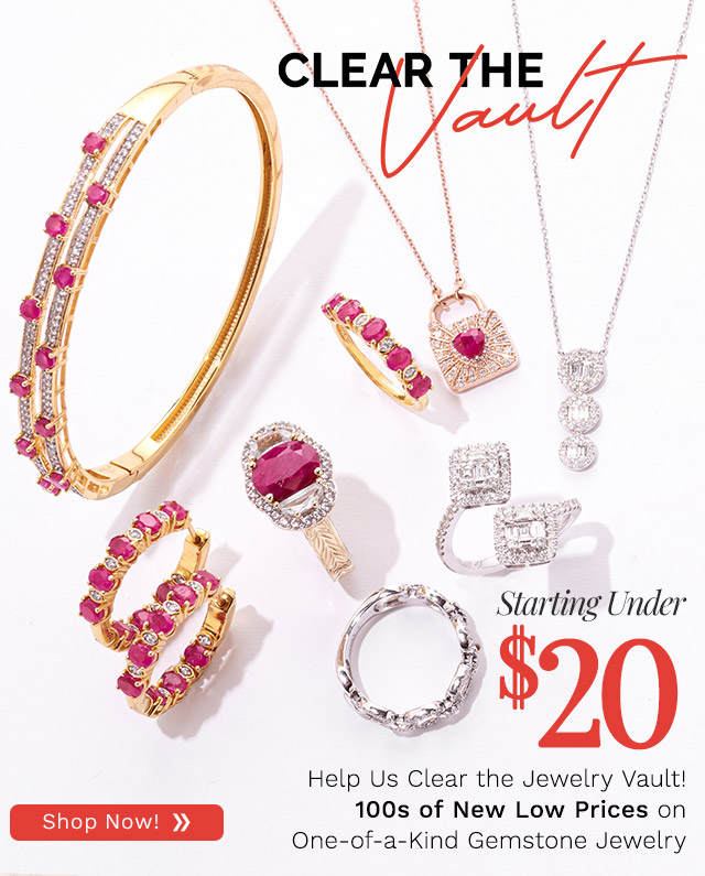 Clear the Vault Starting Under $20