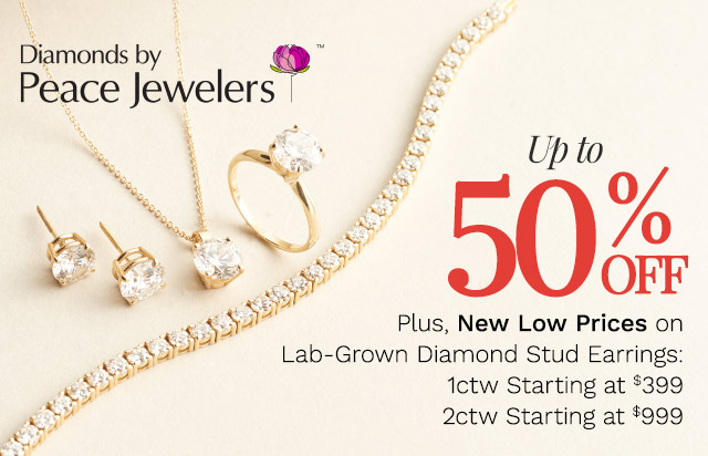 Diamonds by Peace Jewelers | Up to 50% Off