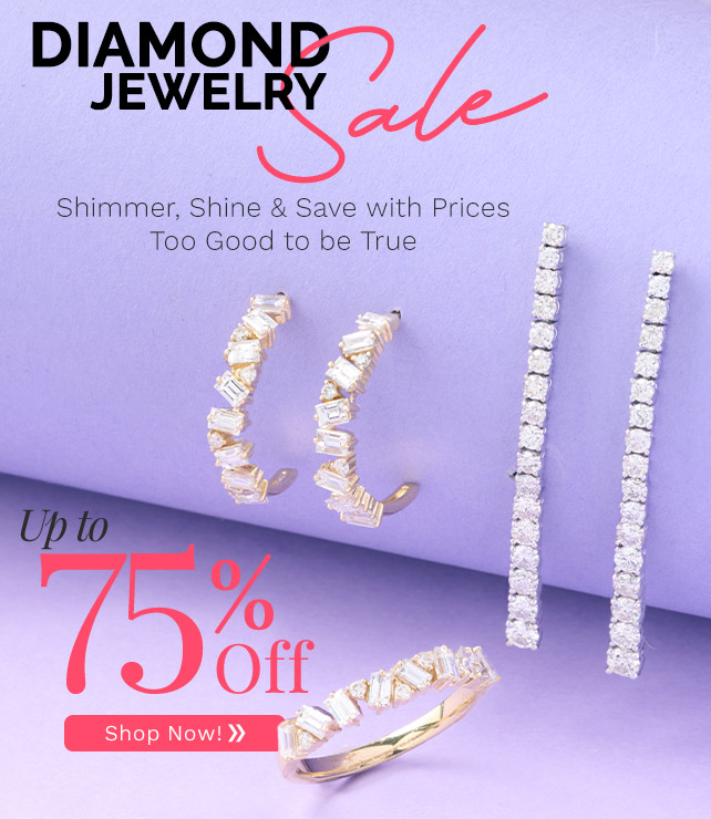 212-026, 212-025, 212-024 | Diamond Jewelry Sale Up to 75% Off