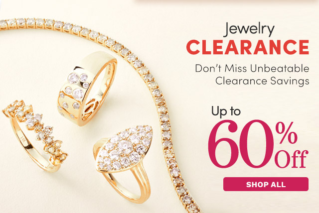 Clearance Jewelry Up to 60% Off | Don’t Miss Your Chance at Unbeatable Clearance Savings