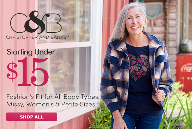 774-611 | Christopher & Banks Starting Under $15