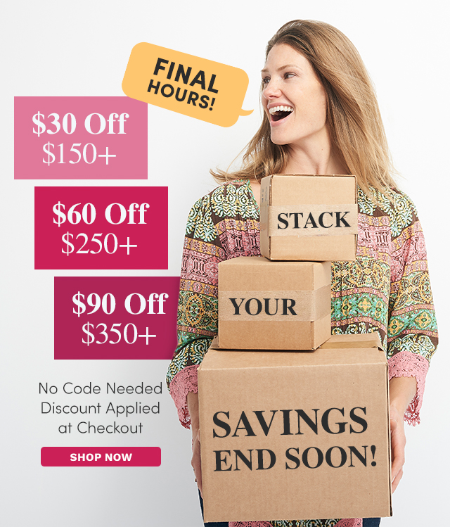 Stack Your Savings Countdown