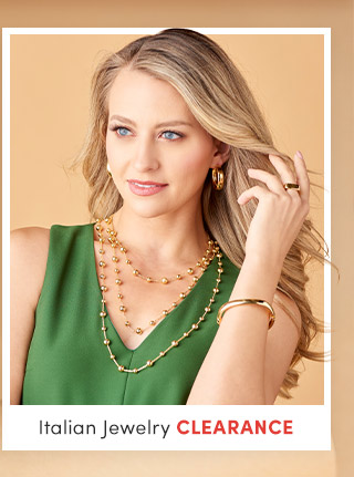 J649494, J651979, J651978, J643255 | Italian Jewelry CLEARANCE