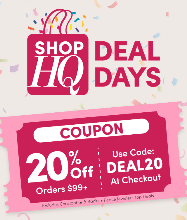 Extra 20% Off Orders $99+ with Code: DEAL20 Excludes Christopher & Banks + Peace Jewelers Top Deals
